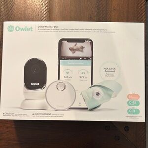 Monitor Duo with Mint Green Sock